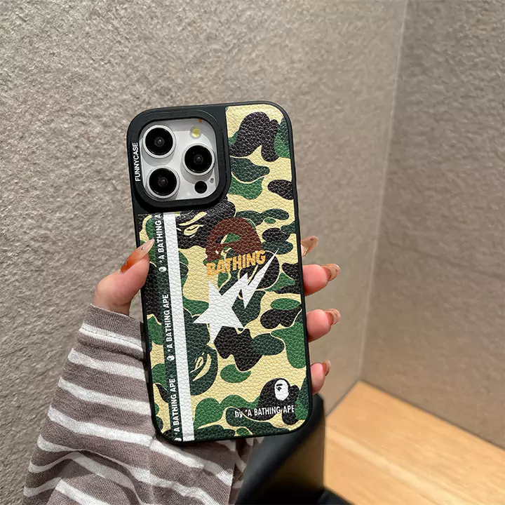 Bape iphone16 proケース 個性 かわいい