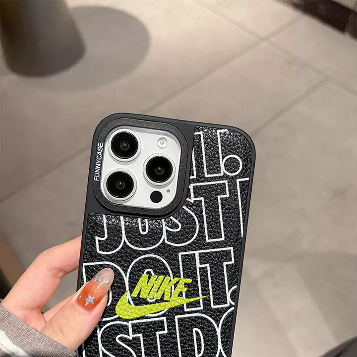 レザーiphone16 pro nike スマホケース