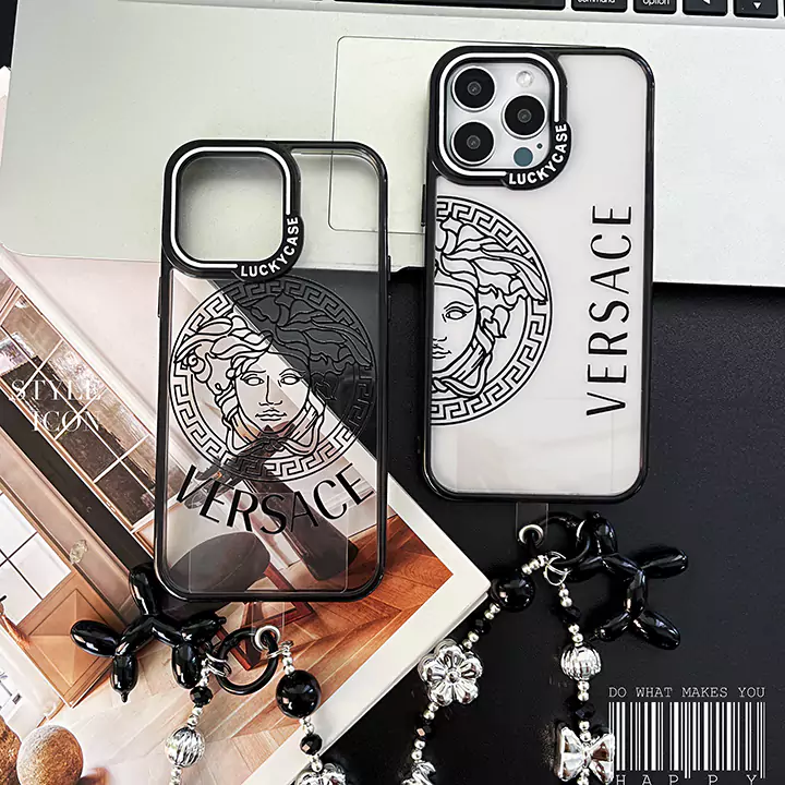 versace iphone16クリアケース