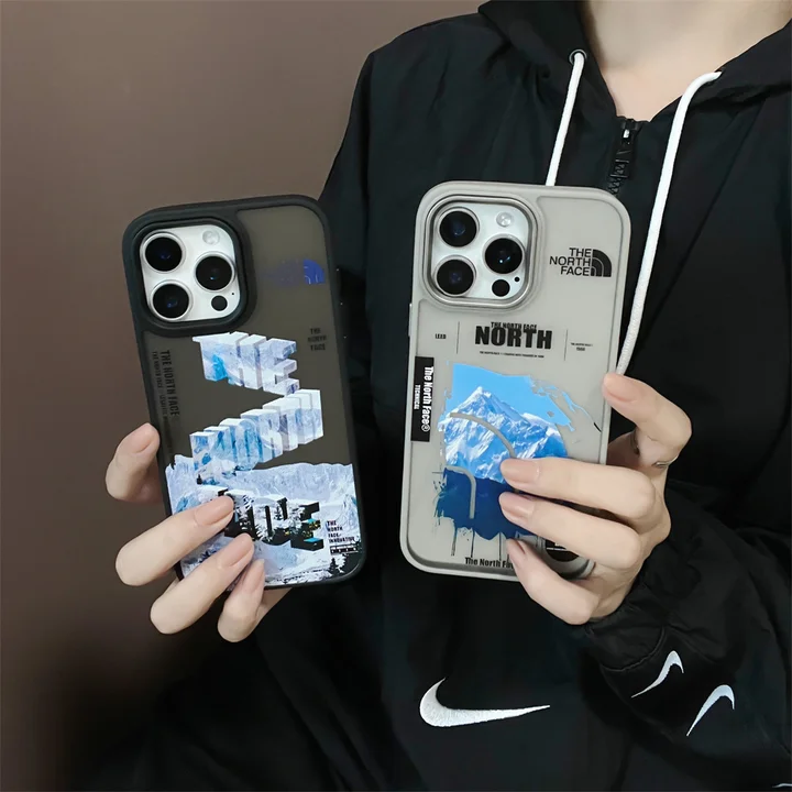 the north face iphone16ケース つや消し