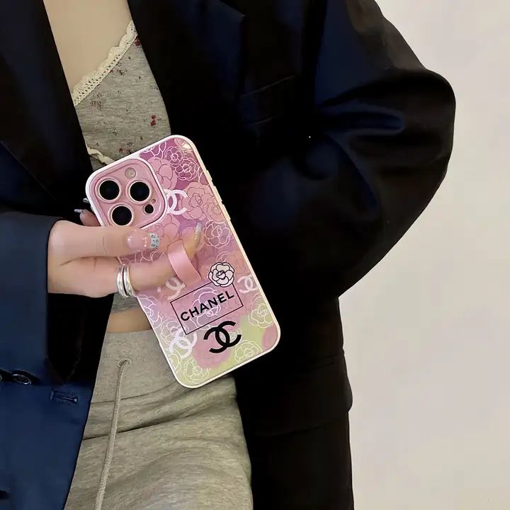 chanel iphone16 proケース ピンク 少女