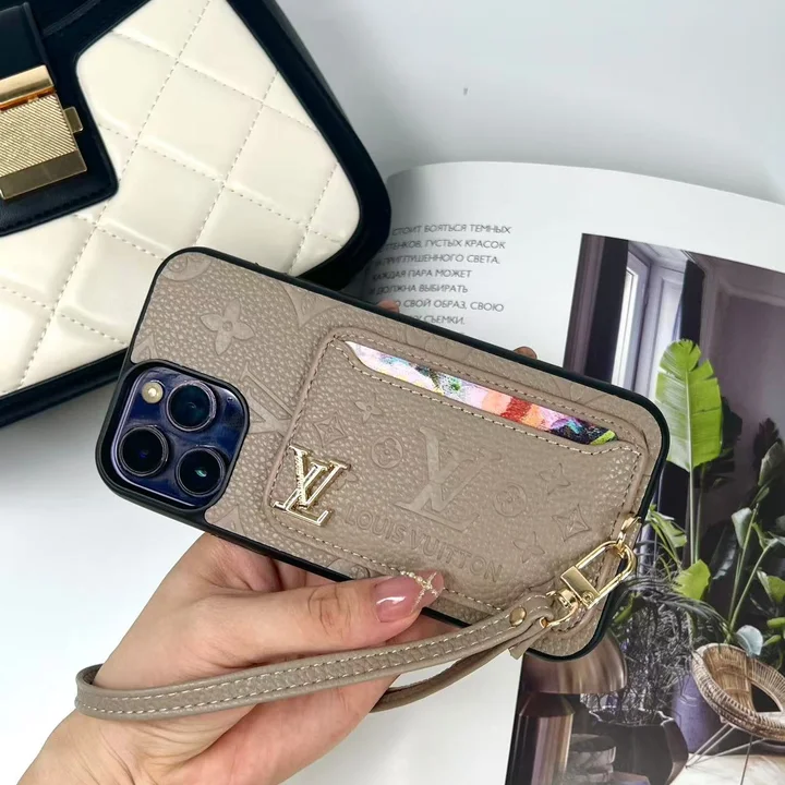 lv iphone16 proケース 背面 カード収納