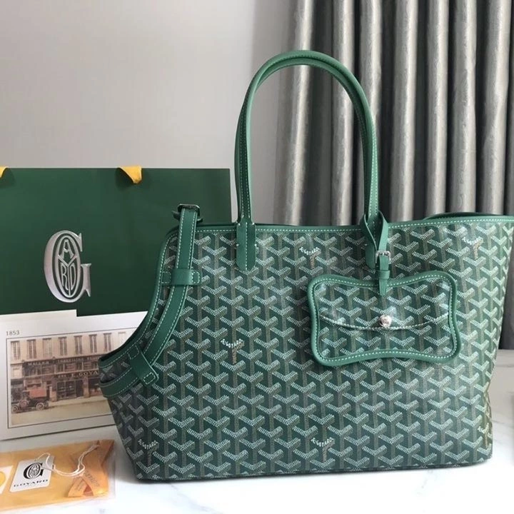  goyard 愛犬 ショルダーバッグ