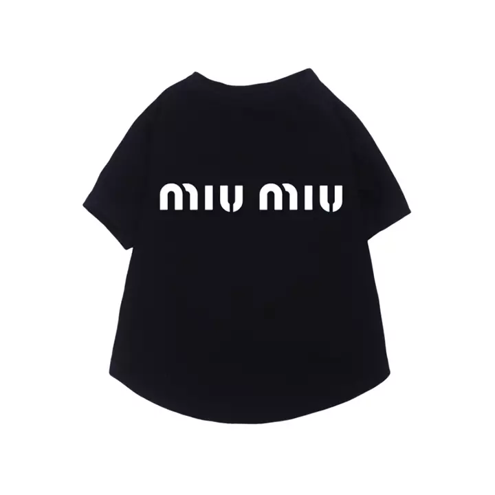 Miumiu 犬服 半袖 Tシャツ