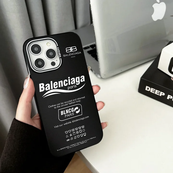 balenciaga iphone16 proケース 黒