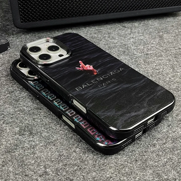 バレンシアガ iphone16 plusメッキケース