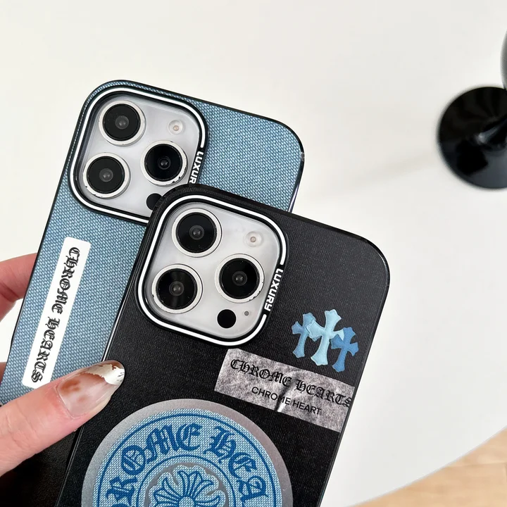 chrome hearts イタズラ風 iphone16 pro maxケース