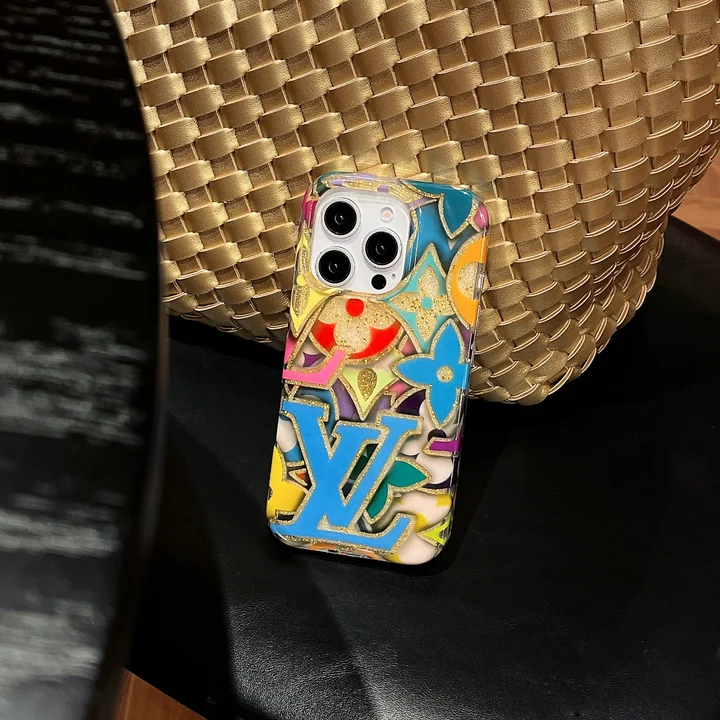 vuitton iphone16 pro maxケース グリッター