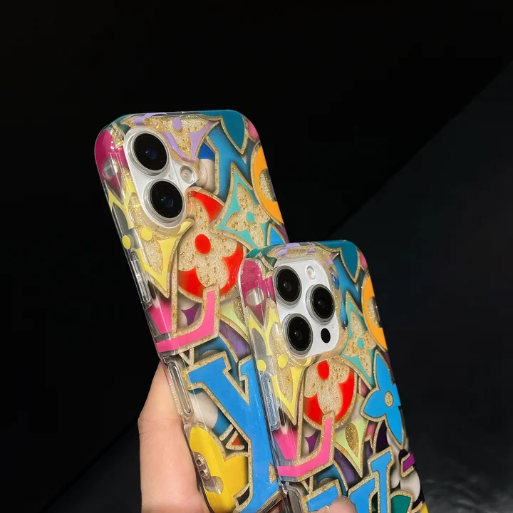 lv iphone16 カラフルカバー