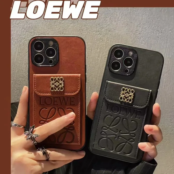 レザー iphone 15 携帯ケース ロエベ loewe