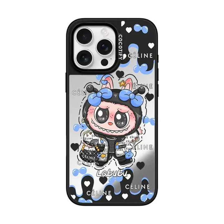 ルイヴィトンiphone16 plusケース アニメ風 キャラクター