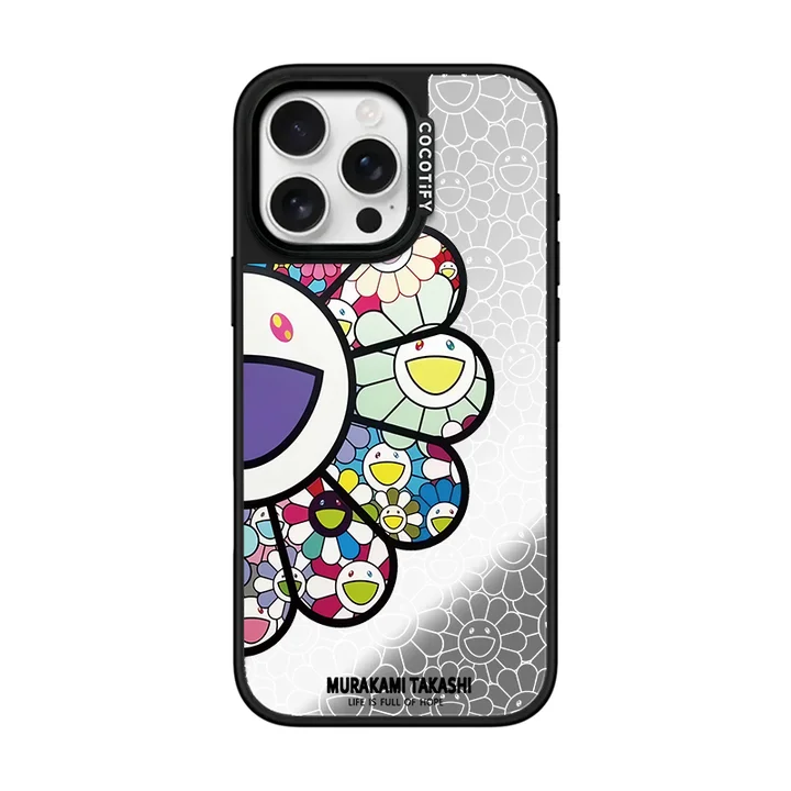 murakami sunflower iphone16 proケース若者 おしゃれ